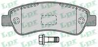 Колодки дисковые задние Fiat Ducato Citroen Jumper 2012 - LPR-05P1289= TRW-GDB1682= KOTL-1682kt= LYNXauto-BD2830 Колодки дисковые задние Fiat Ducato Citroen Jumper 2012 - LPR-05P1289= TRW-GDB1682= KOTL-1682kt= LYNXauto-BD2830