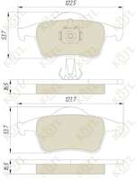 Колодки тормозные дисковые задние к-т VOLVO S60 00-/S80 98-06/V70 97-/XC70 97- volvo-30648382= mintex-MDB1943= KOTL-1389kt= TRW-GDB1389 Колодки тормозные дисковые задние к-т VOLVO S60 00-/S80 98-06/V70 97-/XC70 97- volvo-30648382= mintex-MDB1943= KOTL-1389kt= TRW-GDB1389