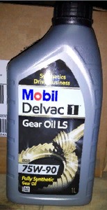 Масло трансмиссионное Mobil DELVAC 1L GEAR OIL LS 75W90 GL-5