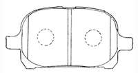 Колодки тормозные дисковые TOYOTA HARRIER 2.4 2000 - 2003; TOYOTA HARRIER 3.0 1998 - 2003; TOYOTA ESTIMA 2.4 2000 - 2006 0446548010 fit-fp0707 Колодки тормозные дисковые TOYOTA HARRIER 2.4 2000 - 2003; TOYOTA HARRIER 3.0 1998 - 2003; TOYOTA ESTIMA 2.4 2000 - 2006 0446548010 fit-fp0707