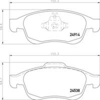 Колодки тормозные дисковые передн. DOKKER DOKKER Express DUSTER LODGY CAPTUR DUSTER FLUENCE (L30_) Renault-410600379R= TRW-GDB1789= Mintex-MDB3043 Колодки тормозные дисковые передн. DOKKER DOKKER Express DUSTER LODGY CAPTUR DUSTER FLUENCE (L30_) Renault-410600379R= TRW-GDB1789= Mintex-MDB3043