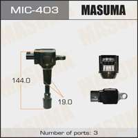 Катушка зажигания MASUMA-MIC403= ZJ0118100