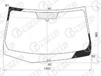 Стекло лобовое NISSAN FUGA #Y50 2004-2008 NI-Y50-R-CP LFW/X Nissan-G2700EG000 Стекло лобовое NISSAN FUGA #Y50 2004-2008 NI-Y50-R-CP LFW/X Nissan-G2700EG000