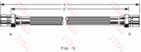 Шланг тормозной задний! L=234mm M10x1mm/M10x1mm in-in \ Opel Astra/Omega/Vectra 87> Шланг тормозной задний! L=234mm M10x1mm/M10x1mm in-in \ Opel Astra/Omega/Vectra 87>