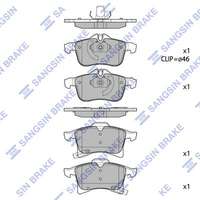 Колодки передние Opel Astra-H Zafira-B GM-1605992= GM-1605998= trw-GDB1668= nibk-PN0355 Колодки передние Opel Astra-H Zafira-B GM-1605992= GM-1605998= trw-GDB1668= nibk-PN0355
